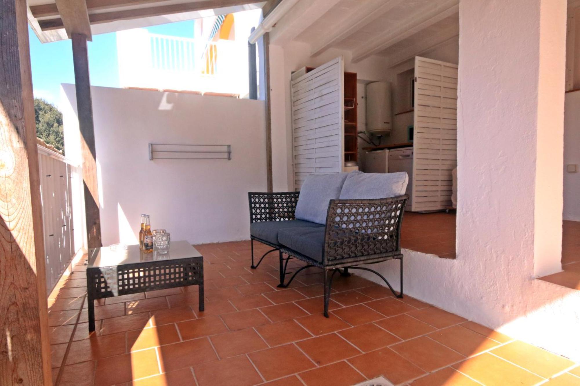 wunderschönes kleines Apartment für 2 Personen mit idylischen Blick ins Grüne Cala Galdana  Exterior foto